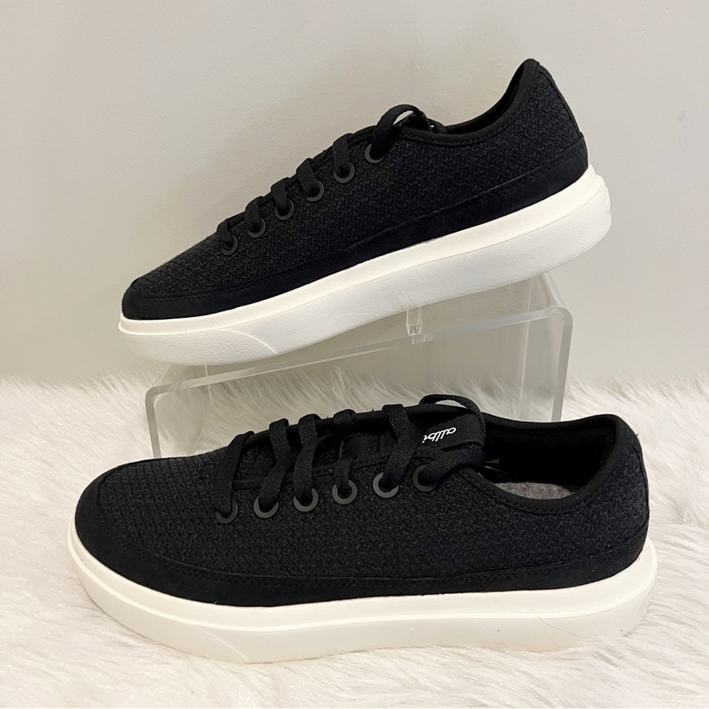 ALLBIRDS Women’s Wool Piper Go Shoes In Natural Black Size 9 - Picture 2 of 8